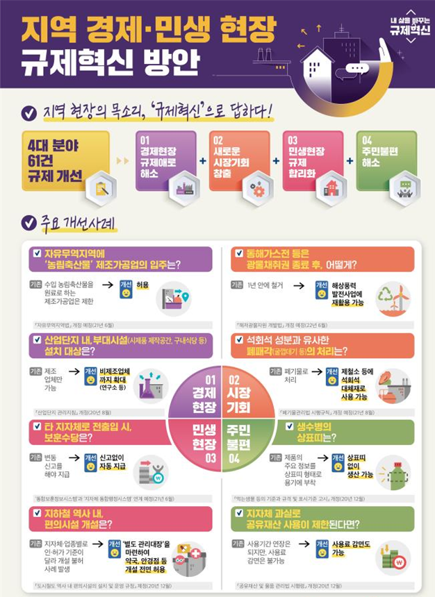 지역경제민생현장규제혁신방안