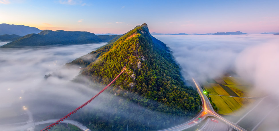 채계산 출렁다리