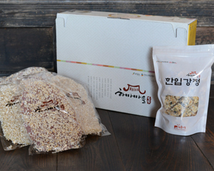 モシンニプ手作り韓菓、 一口おこし（カンジョン）