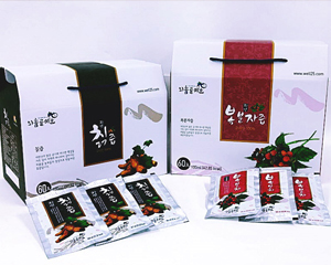 葛汁、覆盆子（木イチゴ）汁