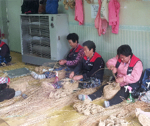 Straw, Craft, and Seaweed Tableware