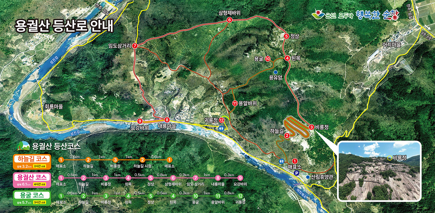 등산로 안내